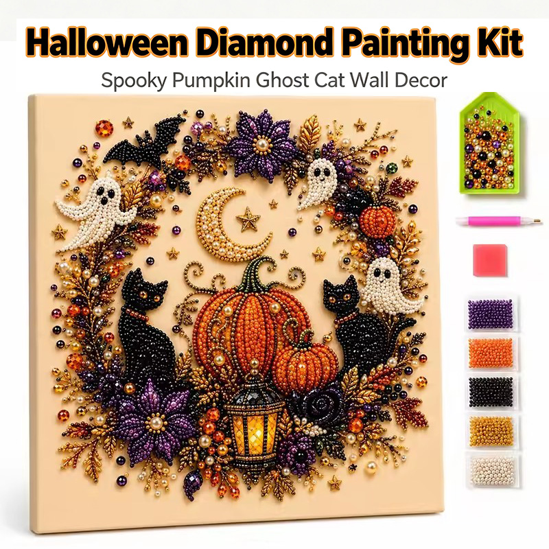 @Halloween Ghost Pearl Art Kit - огляд і ціна Resin Craft For Beginners
