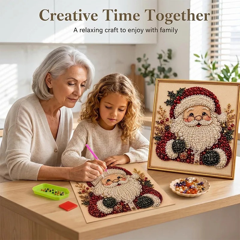 Christmas Pearl Diamond Painti - огляд і ціна Resin Craft For Beginners
