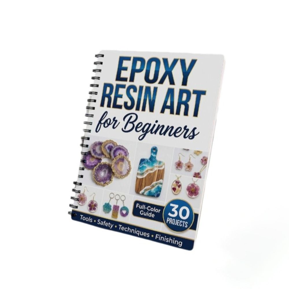 Step-by-Step Epoxy Resin Art H - огляд і ціна Resin Craft For Beginners