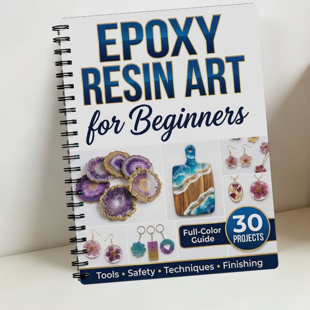 Step-by-Step Epoxy Resin Art H - огляд і ціна Resin Craft For Beginners