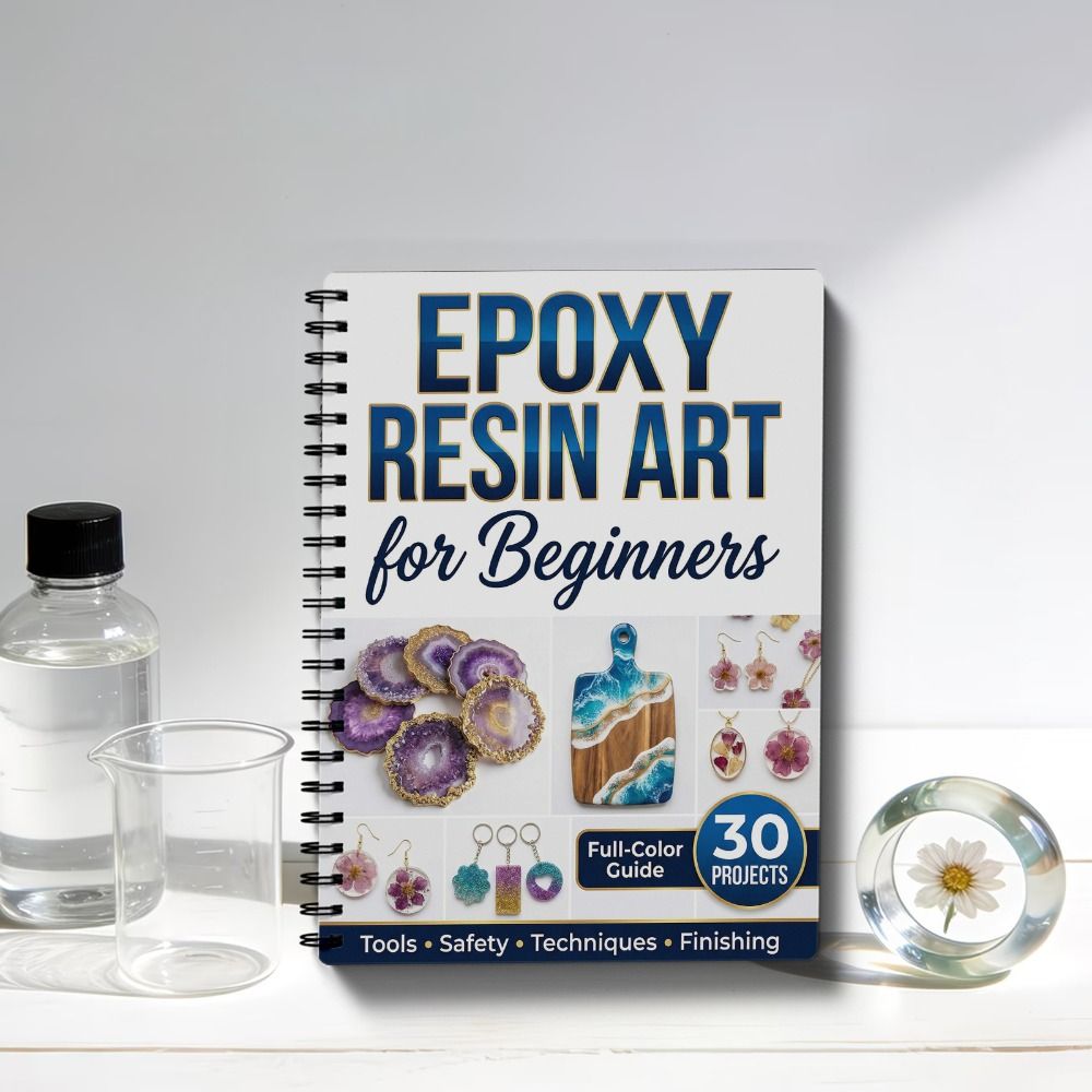 Step-by-Step Epoxy Resin Art H - огляд і ціна Resin Craft For Beginners