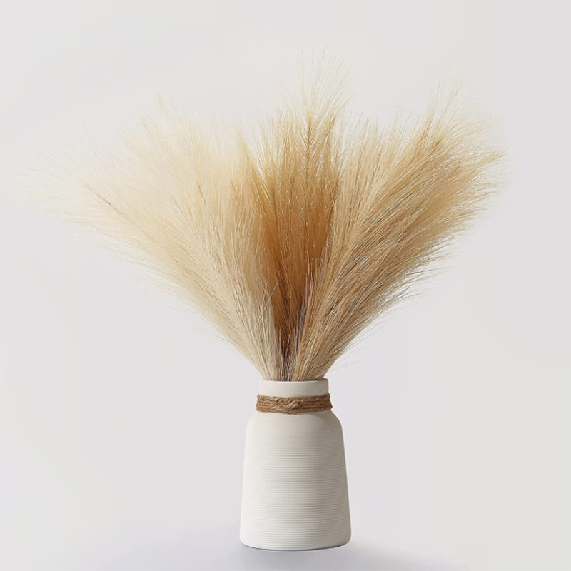 10Pcs Artificial Pampas Grass  - огляд і ціна Dried Flower Bulk