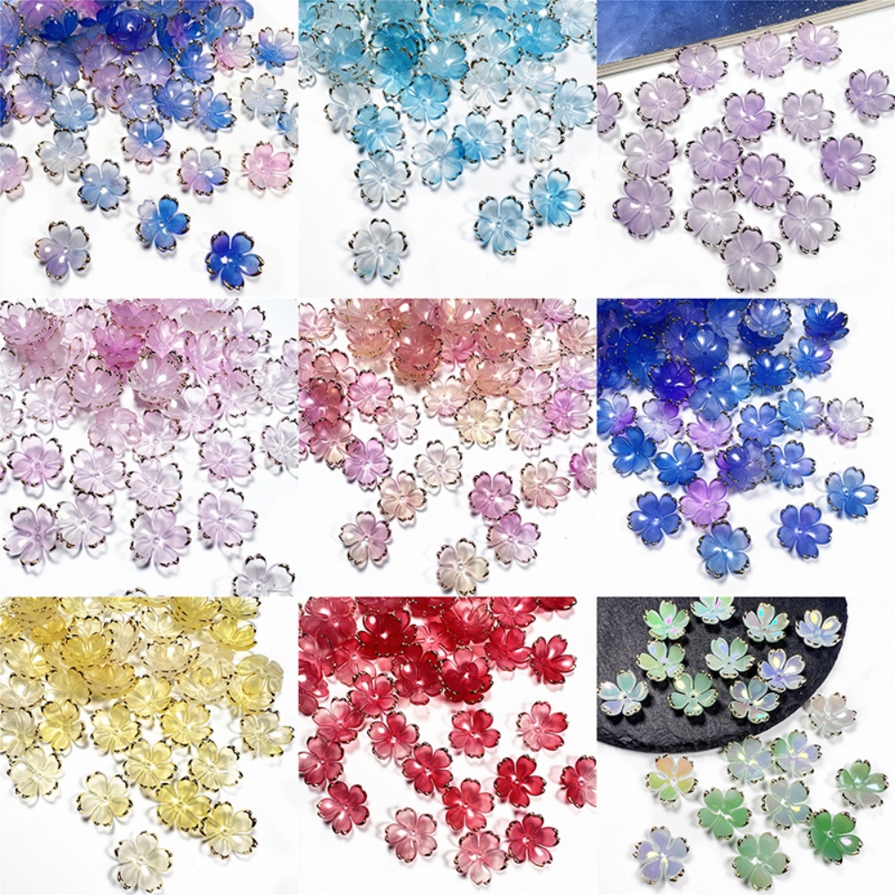 50pcs/lot 19mm Acrylic Cherry  - огляд і ціна Resin Craft Projects